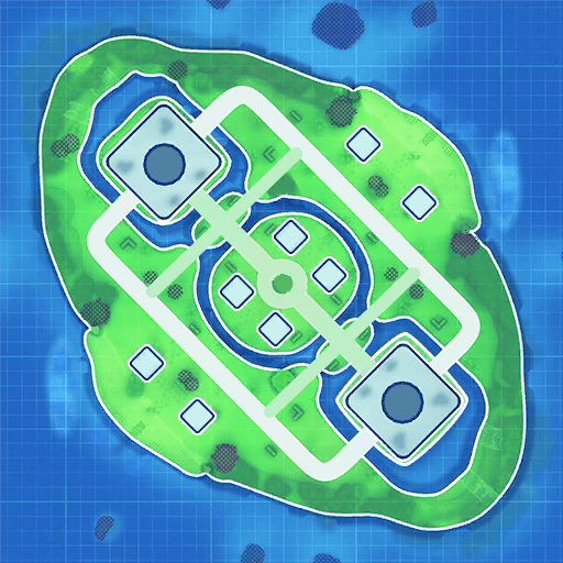 Three Isle Island Map