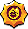 Brawl Stars Damian Star Power, Vulgar Display of Punch icon