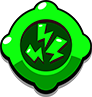 Brawl Stars Ziggy Gadget, Electric Shuffle icon