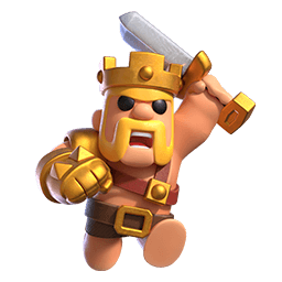 Clash royale barbarian king