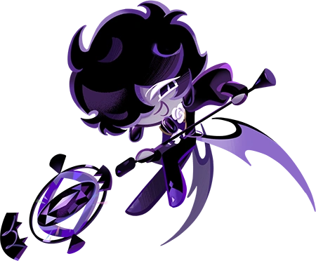 Black Sapphire Cookie Portrait