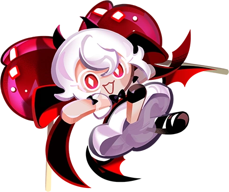 Candy Apple Cookie Portrait