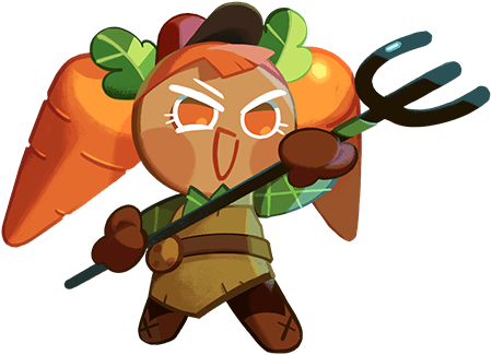 Carrot Cookie Portrait