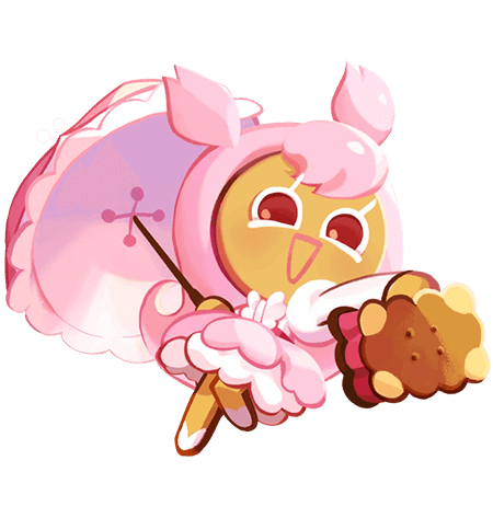 Cherry Blossom Cookie Portrait