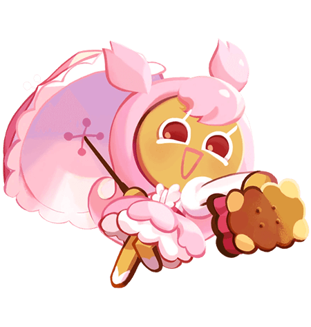 Cherry Blossom Cookie Portrait