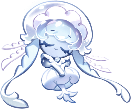 Frilled Jellyfish Cookie Portrait