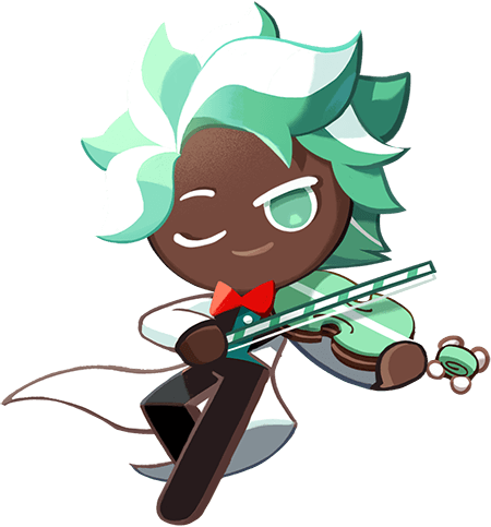 Mint Choco Cookie Portrait