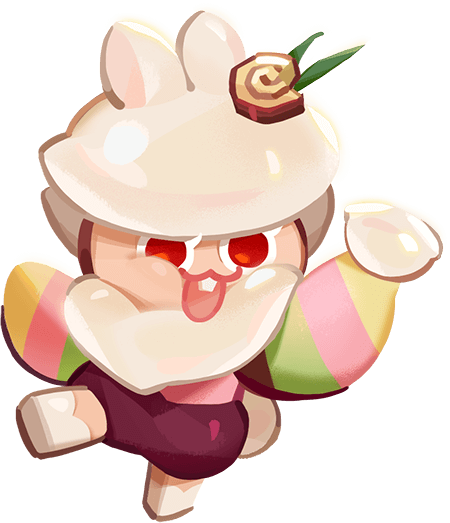 Moon Rabbit Cookie Portrait