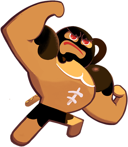 Muscle Cookie Portrait