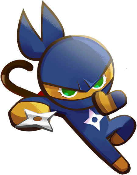 Ninja Cookie Portrait