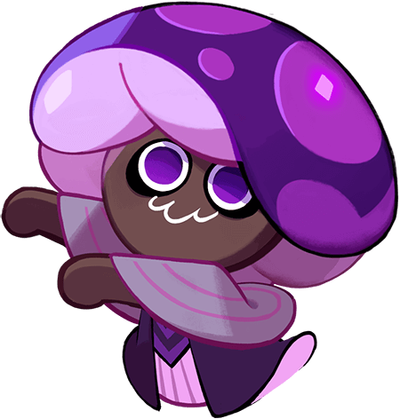 Poison Mushroom Cookie Portrait