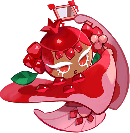 Pomegranate Cookie Portrait