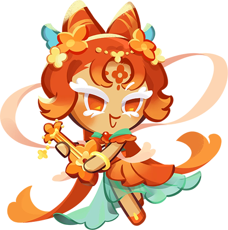 Red Osmanthus Cookie Portrait