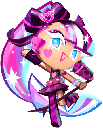 Shining Glitter Cookie Portrait