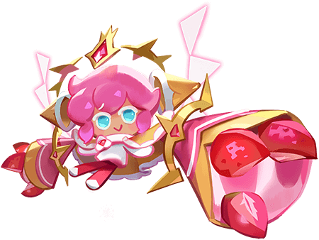 Strawberry Crepe Cookie Portrait