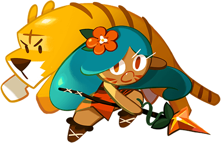 Tiger Lily Cookie Portrait