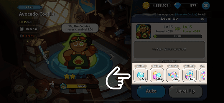 Star jelly exp