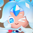 Blue Slushy Cookie