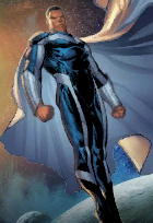 Blue Marvel card