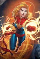 Captain Marvel card