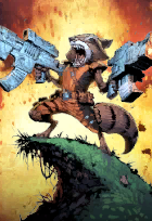 Rocket Raccoon card