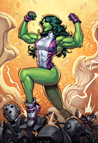 She-Hulk card